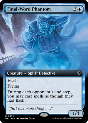 0332 Final-Word Phantom (Extended Art) R Commander: Murders at Karlov Manor