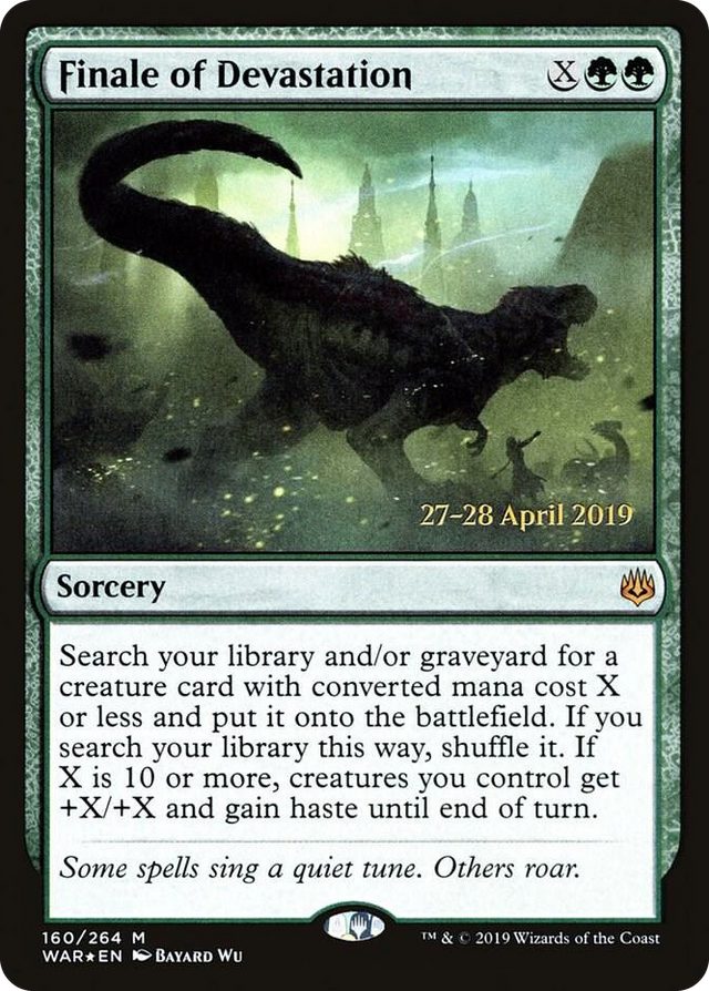 0160 Finale of Devastation M Prerelease Cards