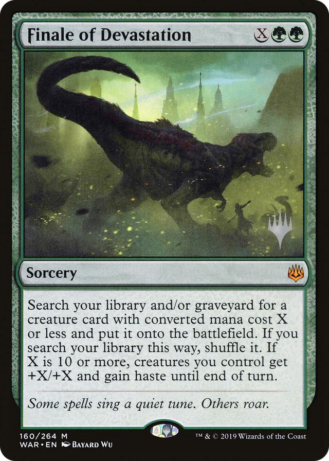 0160 Finale of Devastation M Promo Pack: Throne of Eldraine