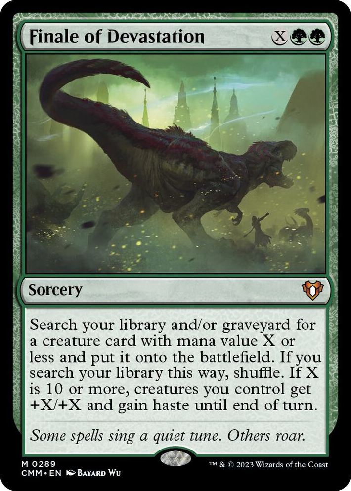0289 Finale of Devastation M Commander Masters