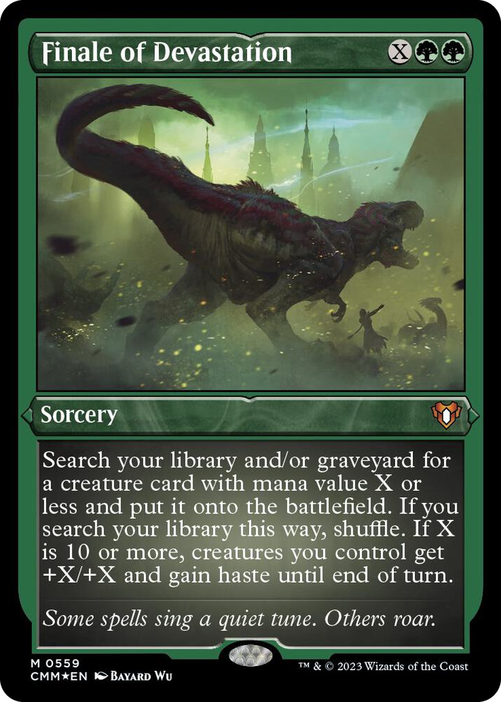 0559 Finale of Devastation (Foil Etched) M Commander Masters