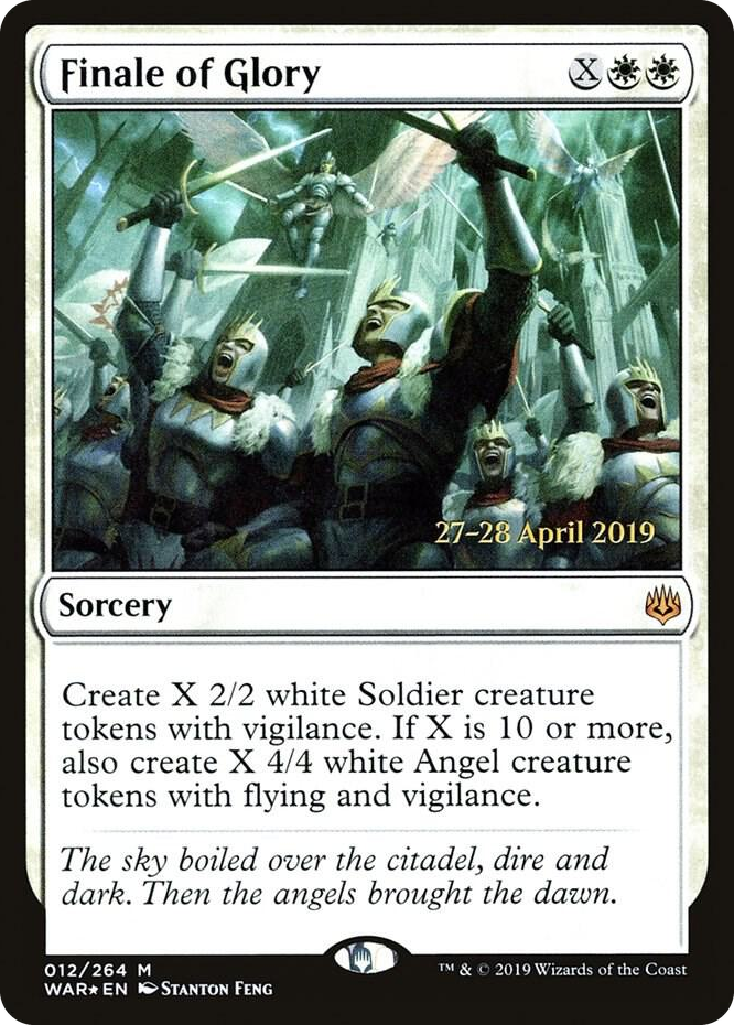 0012 Finale of Glory M Prerelease Cards