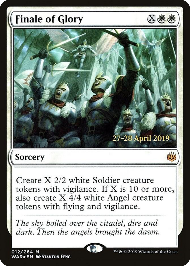0012 Finale of Glory M Prerelease Cards