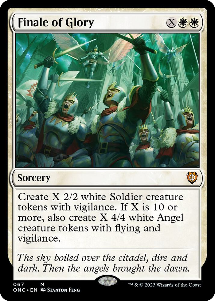 Finale of Glory #67 M - Commander: Phyrexia: All Will Be One Pokemon card