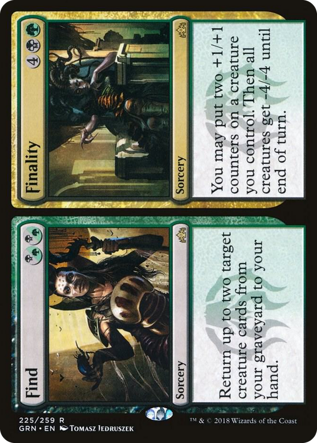 0225 Find // Finality R Guilds of Ravnica