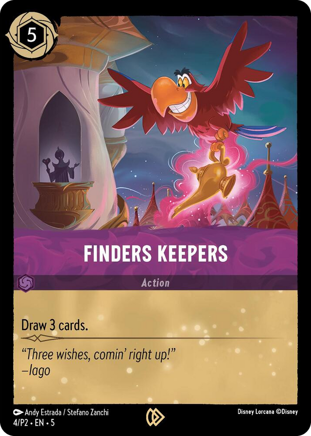 0004 Finders Keepers Promo Disney Lorcana Promo Cards
