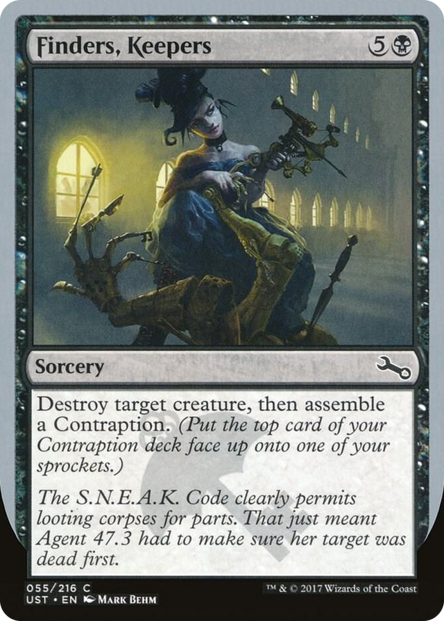 0055 Finders, Keepers C Unstable