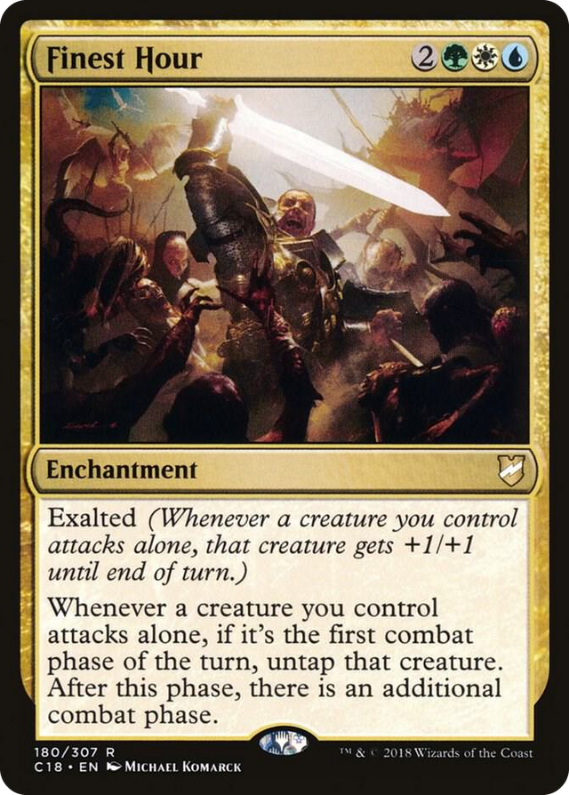 0180 Finest Hour R Commander 2018