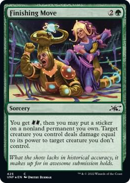 0425 Finishing Move (Galaxy Foil) C Unfinity