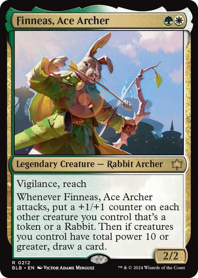 0212 Finneas, Ace Archer R Bloomburrow