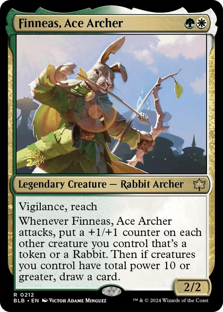 0212 Finneas, Ace Archer R Prerelease Cards