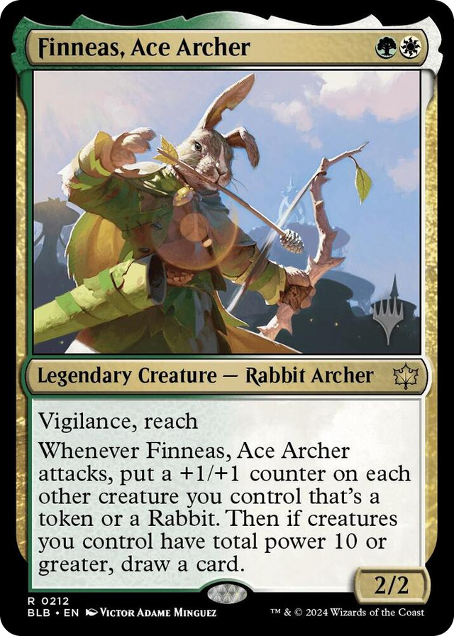 0212 Finneas, Ace Archer R Promo Pack: Bloomburrow