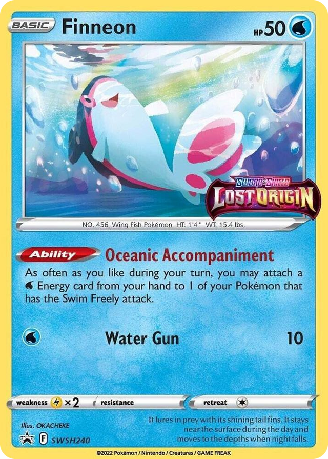 0240 Finneon - SWSH240 (Prerelease) Promo Sword & Shield Promo Cards