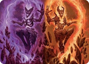 0052 Fire Covenant Art Card S Art Series: Lorwyn Eclipsed