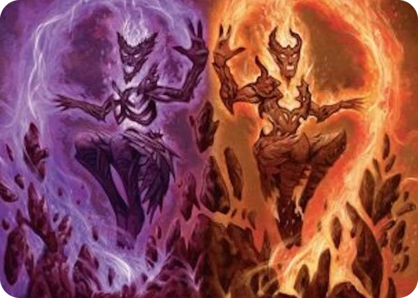 Fire Covenant Art Card #52 S - Art Series: Lorwyn Eclipsed Pokemon card