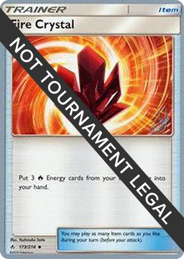 0173 Fire Crystal - 2019 (Henry Brand) Uncommon World Championship Decks