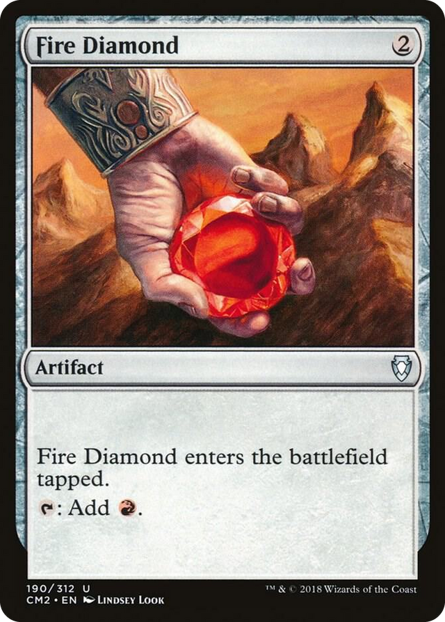 0190 Fire Diamond U Commander Anthology Volume II