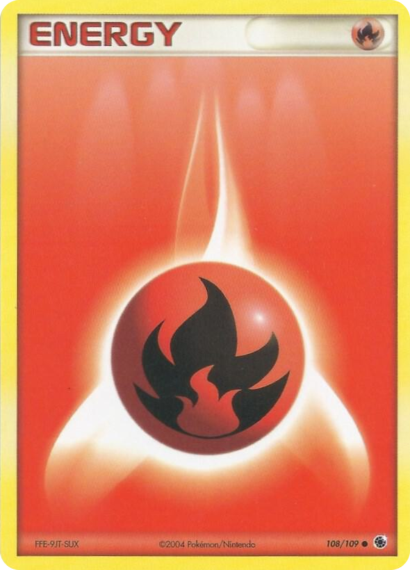 0108 Fire Energy Common EX Battle Stadium