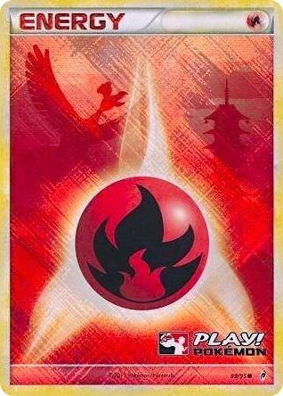 0089 Fire Energy - 89/95 (Play! Pokemon) Promo League & Championship Cards