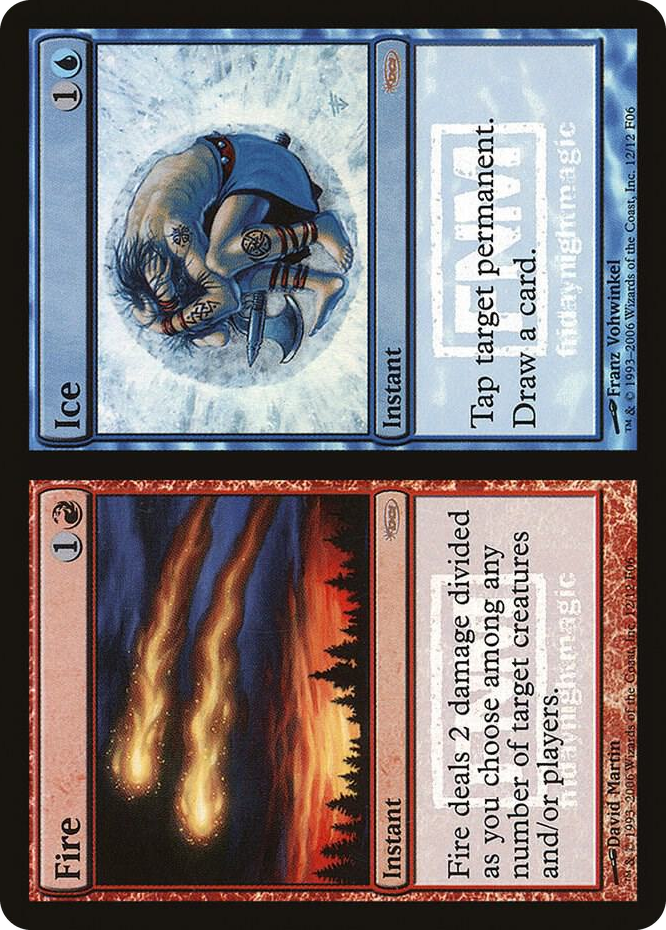 Fire // Ice #12 P - FNM Promos Pokemon card