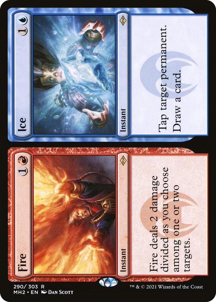 0290 Fire // Ice R Modern Horizons 2