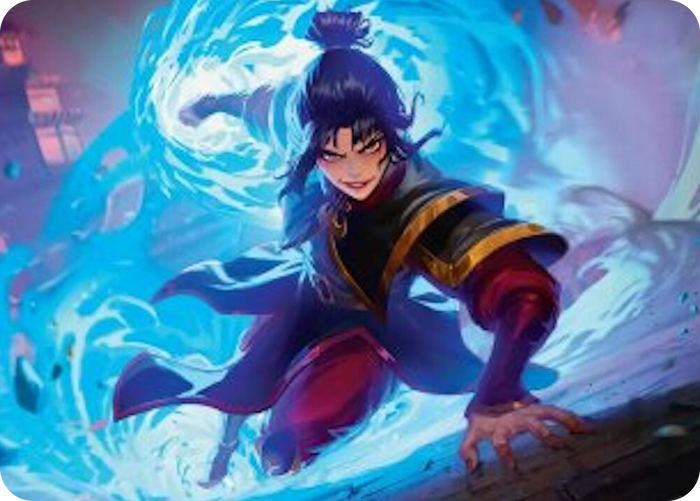 Fire Lord Azula Art Card #21 S - Art Series: Avatar: The Last Airbender Pokemon card