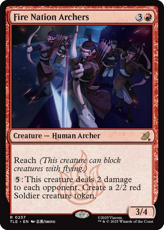 0237 Fire Nation Archers R The Last Airbender: Eternal-Legal