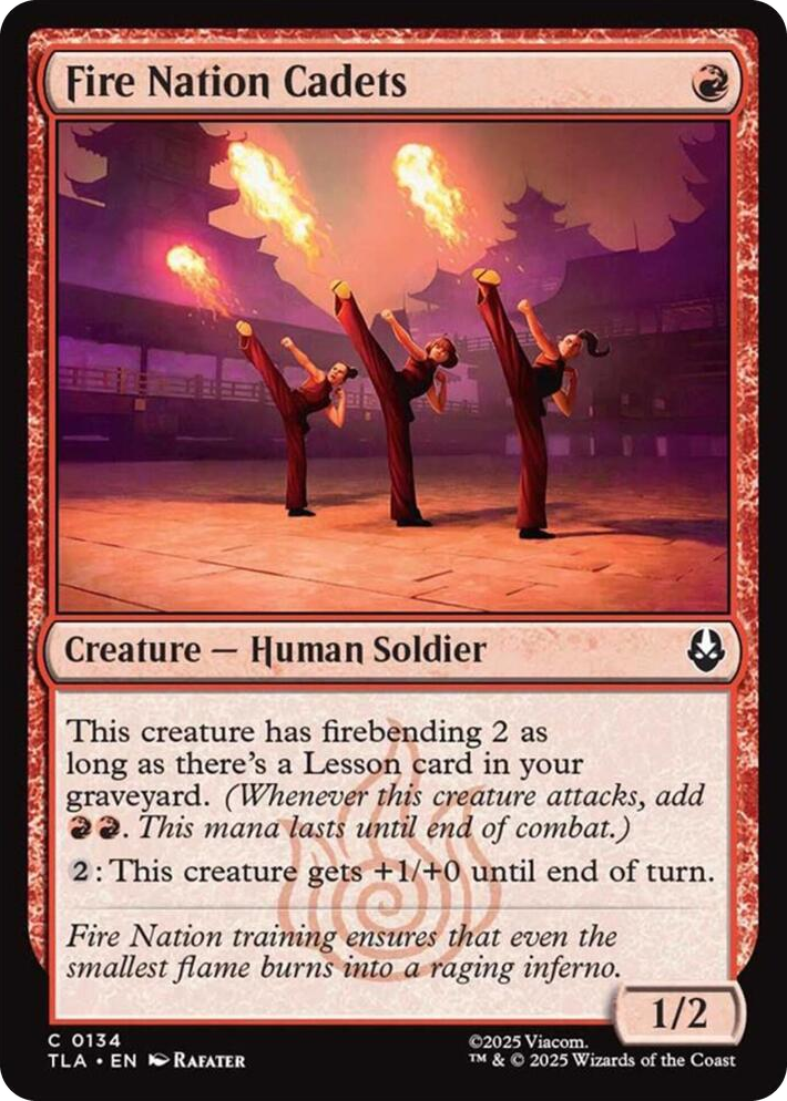 0134 Fire Nation Cadets C The Last Airbender