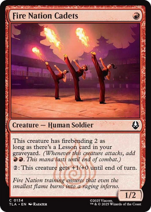 0134 Fire Nation Cadets C The Last Airbender