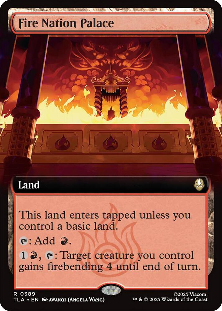 0389 Fire Nation Palace (Extended Art) R The Last Airbender