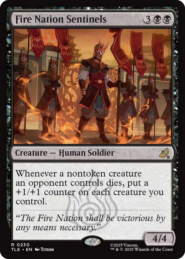 0230 Fire Nation Sentinels R The Last Airbender: Eternal-Legal