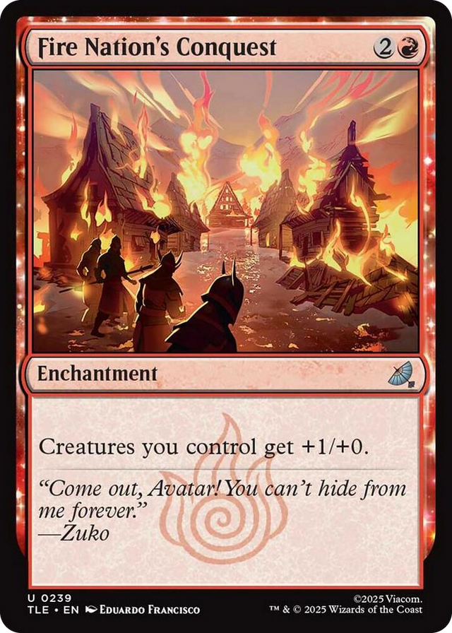 0239 Fire Nation's Conquest (0239) U The Last Airbender: Eternal-Legal