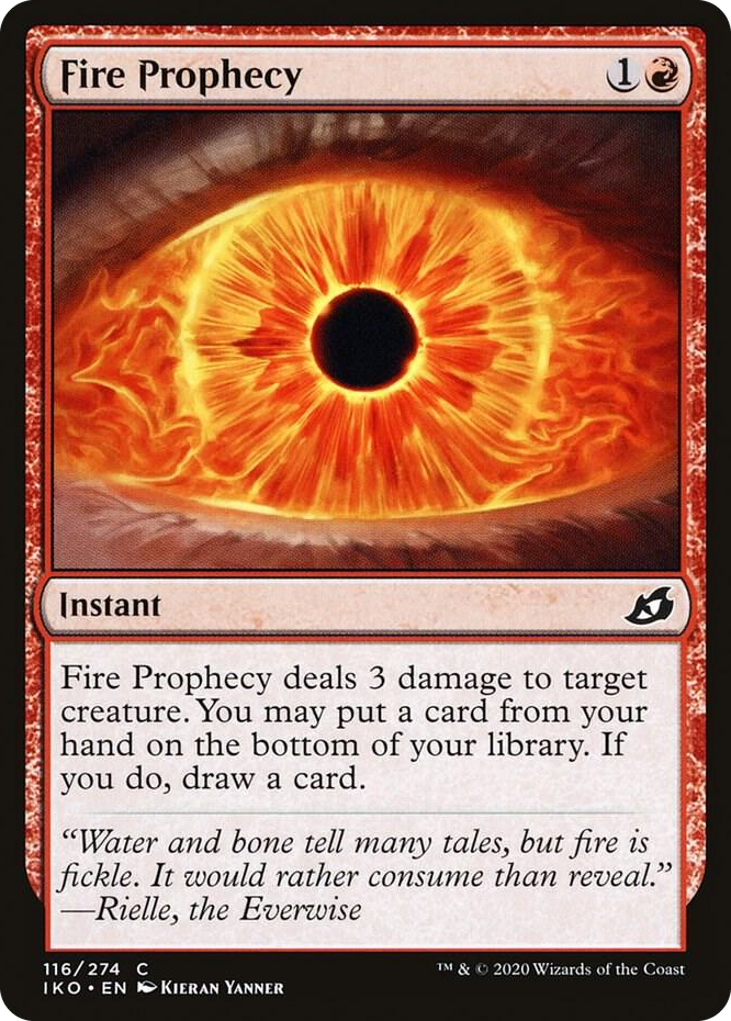 0116 Fire Prophecy C Lair of Behemoths
