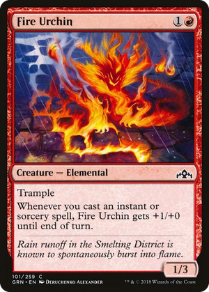 0101 Fire Urchin C Guilds of Ravnica