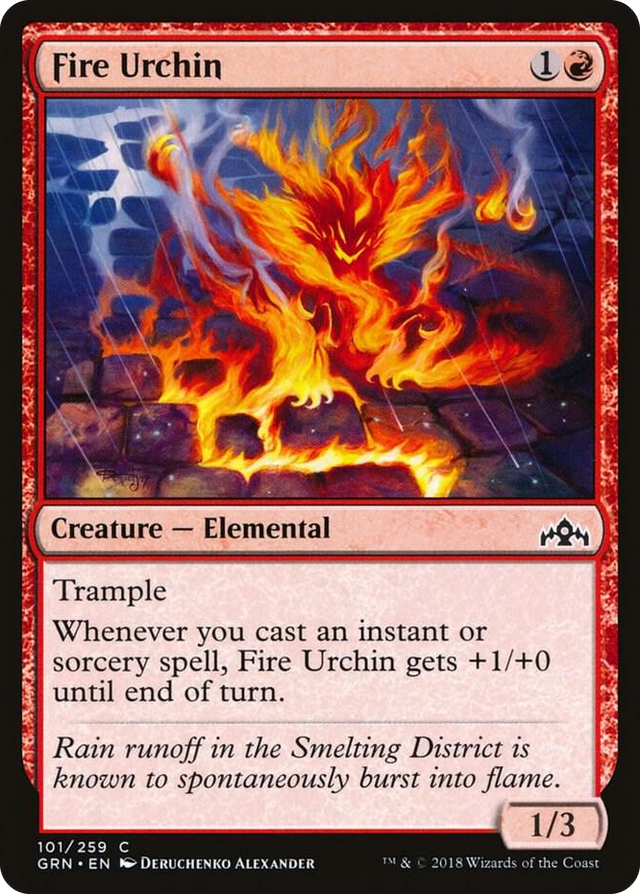 0101 Fire Urchin C Guilds of Ravnica