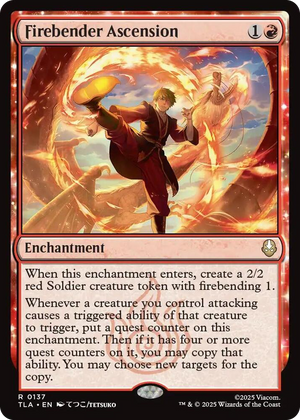 0137 Firebender Ascension R The Last Airbender