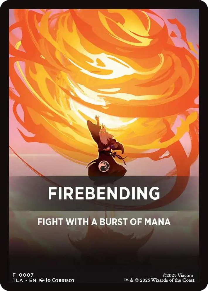 0007 Firebending Theme Card (0007) T The Last Airbender