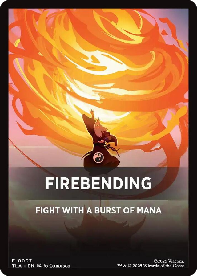 0007 Firebending Theme Card (0007) T The Last Airbender