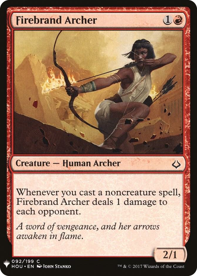 0092 Firebrand Archer C The List Reprints