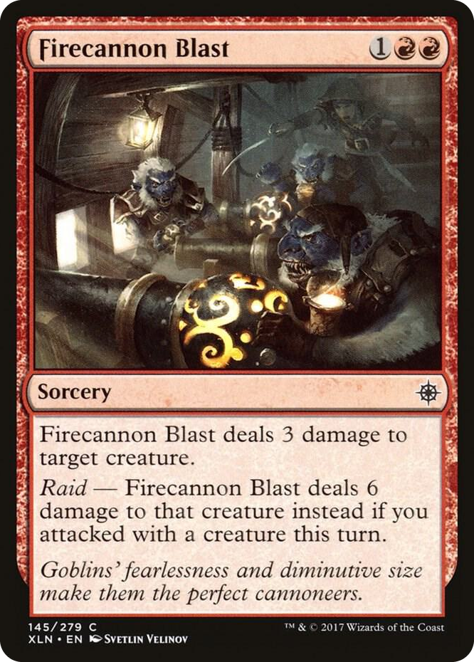 0145 Firecannon Blast C Ixalan