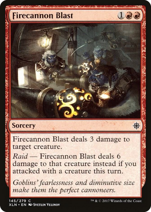 0145 Firecannon Blast C Ixalan