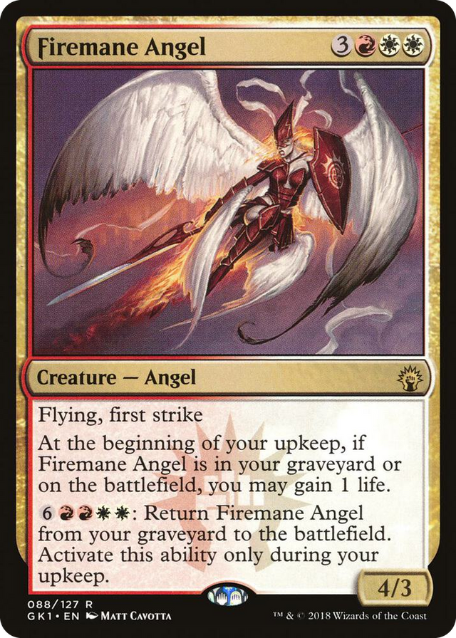 0088 Firemane Angel R Guilds of Ravnica: Guild Kits
