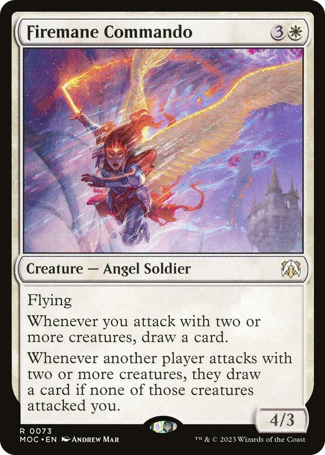 0073 Firemane Commando R Commander: March of the Machine