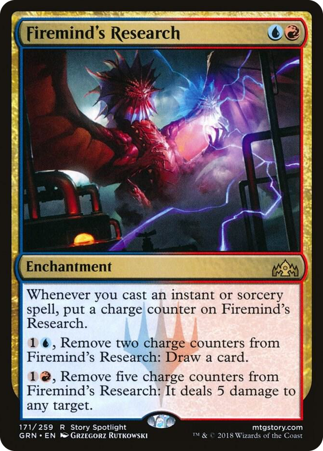 0171 Firemind's Research R Guilds of Ravnica