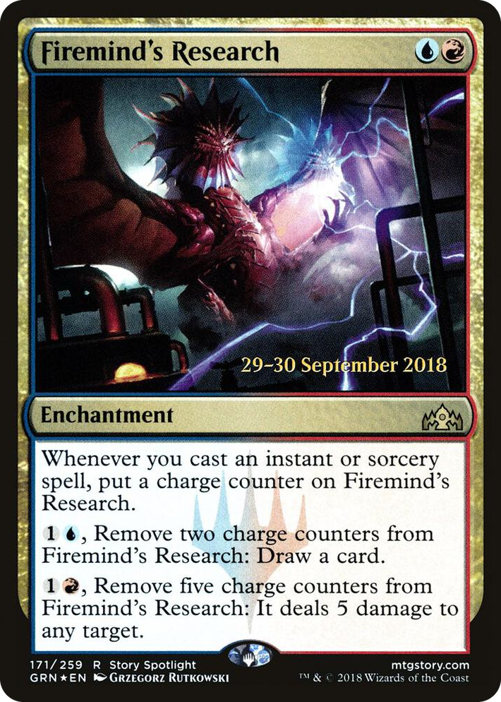 0171 Firemind's Research R Prerelease Cards