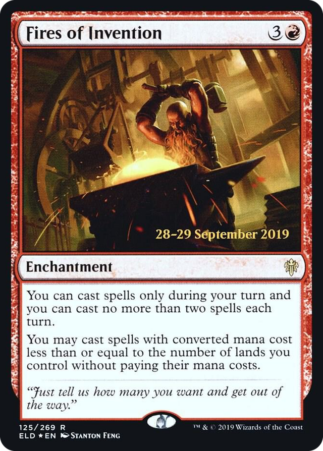 0125 Fires of Invention R Prerelease Cards