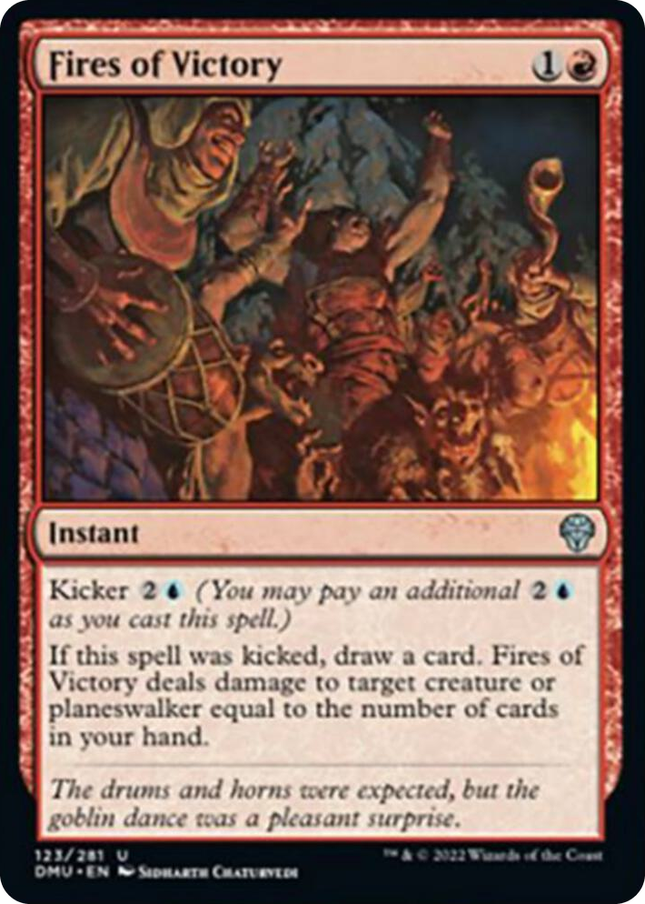 0123 Fires of Victory U Dominaria United