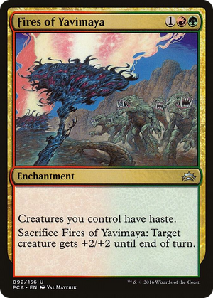 0092 Fires of Yavimaya U Planechase Anthology