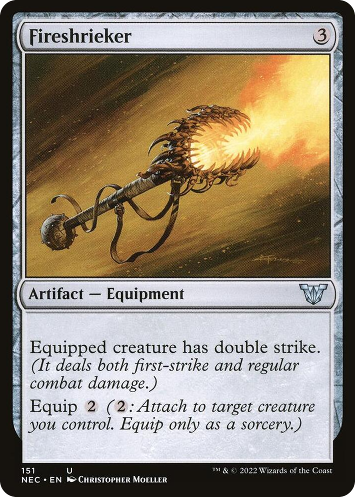 0151 Fireshrieker U Commander: Kamigawa: Neon Dynasty