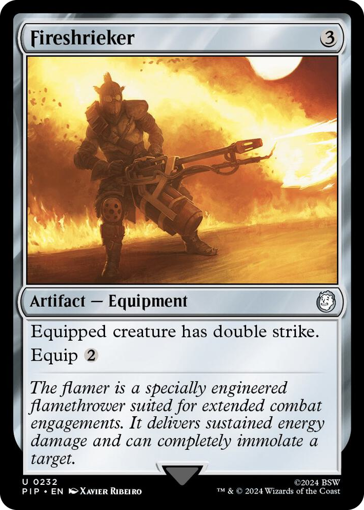 0232 Fireshrieker U Universes Beyond: Fallout